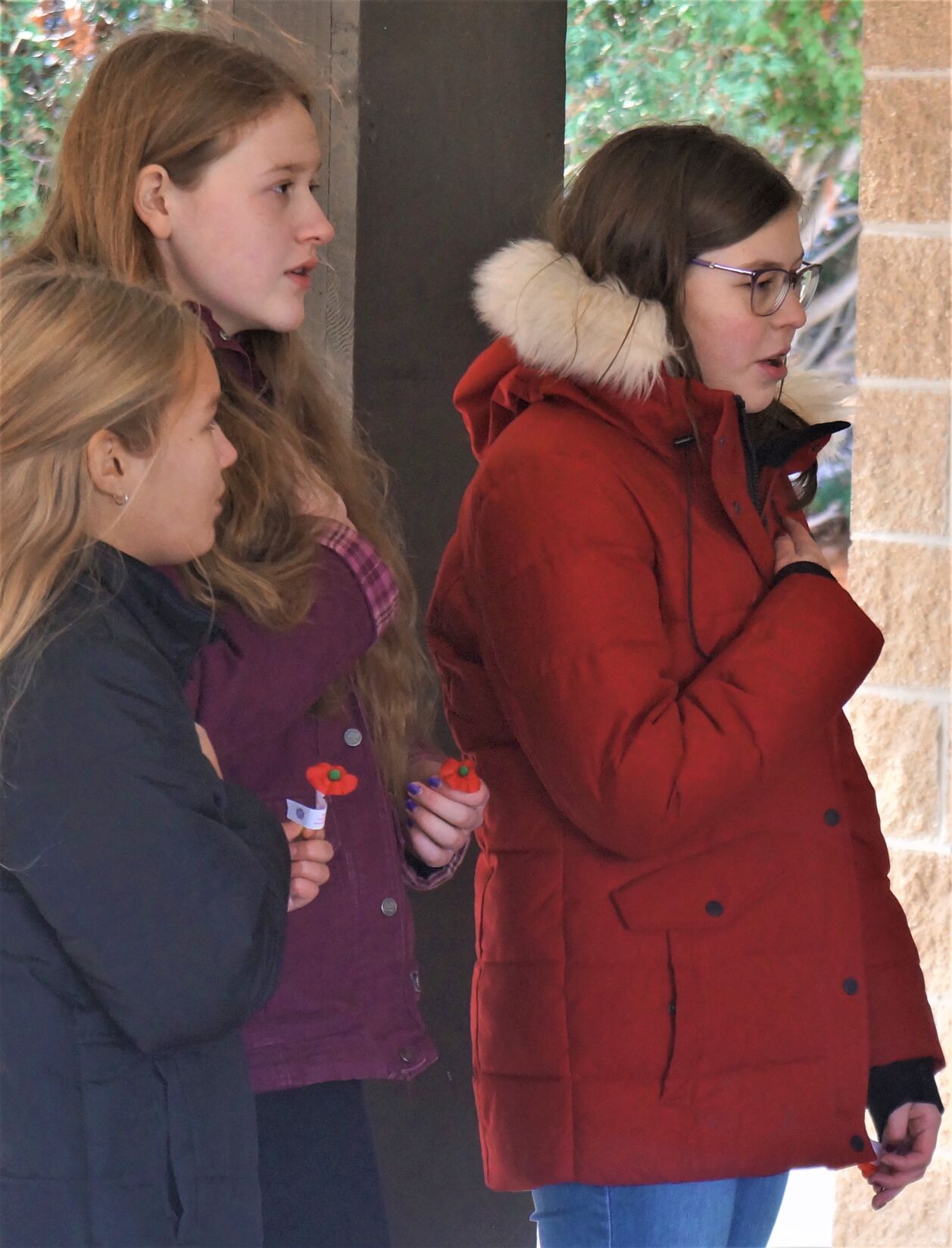 "Pledge of Allegiance" at 2022 Williams Bay Veterans Day ceremony